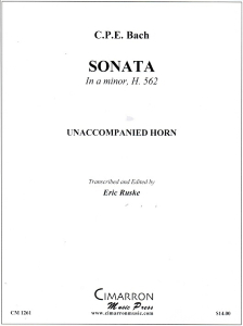 CPE Bach: Sonata in A Minor