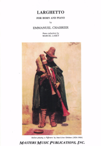 Chabrier: Larghetto