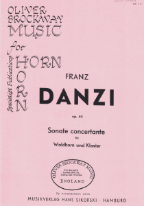 Danzi: Sonate Concertante