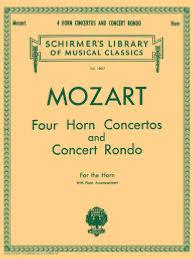 Mozart: 4 Horn Concertos & Concerto Rondo (Schirmer)